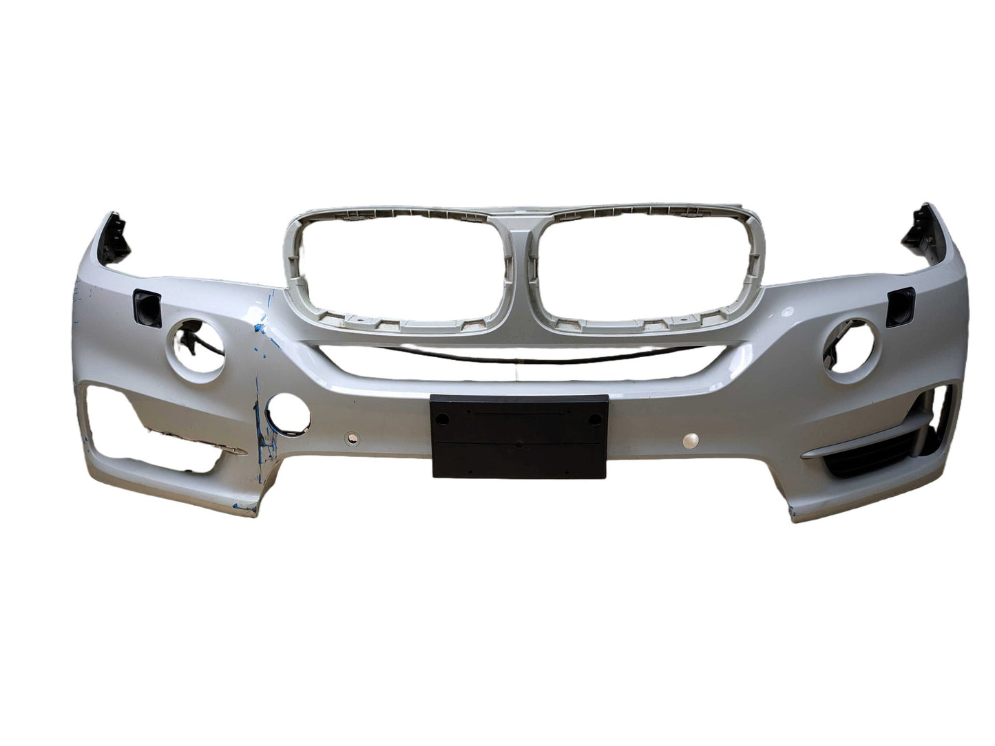 NOTE* 14-18 OEM BMW F15 X5 Front Bumper Cover Panel White 300 White ALPINWEISS III (300)