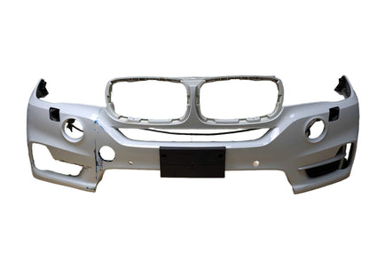 NOTE* 14-18 OEM BMW F15 X5 Front Bumper Cover Panel White 300 White ALPINWEISS III (300)