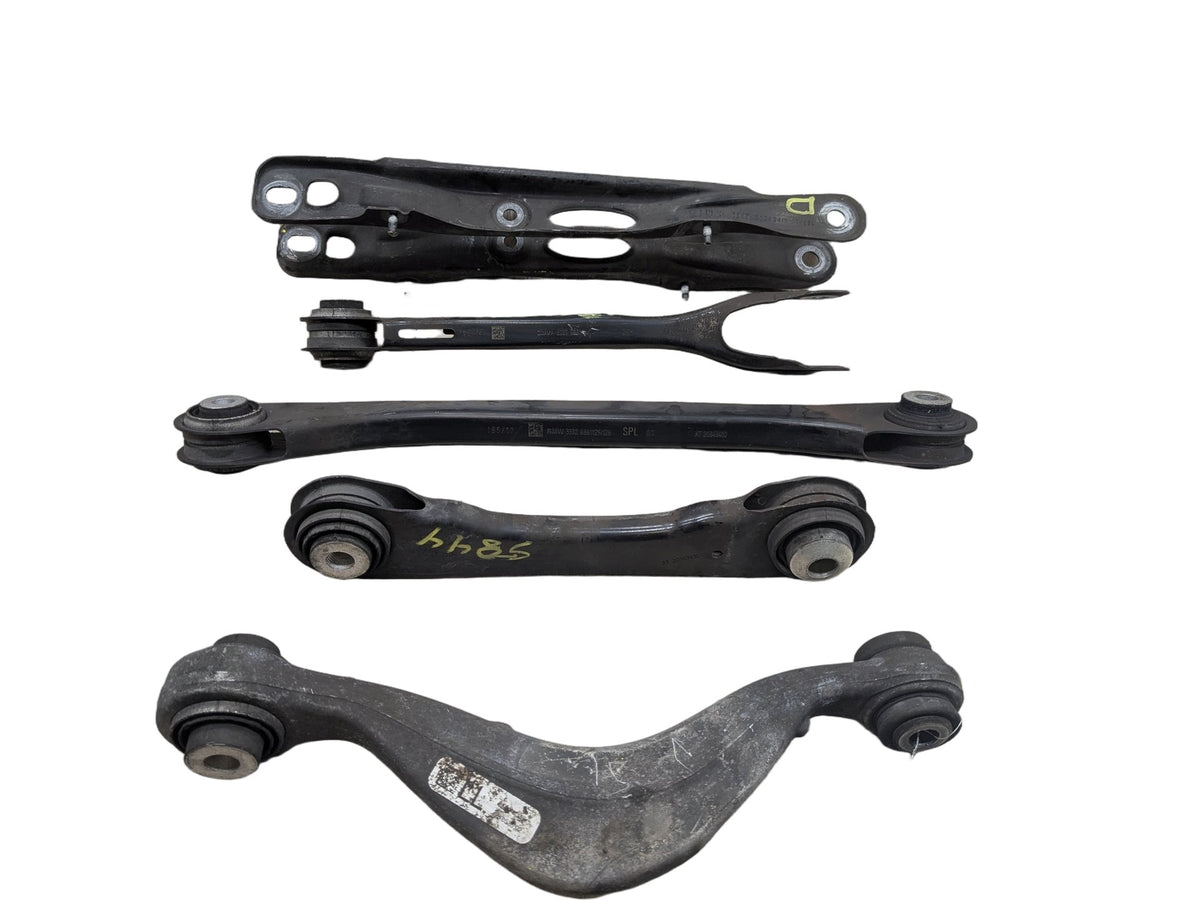 2017-2023 BMW M550i G30 Rear Left Driver Control Arms SET 6870535 OEM BMW G12 G30 540 Rear Upper Lower Left Driver Side Control Arm Wishbone SET