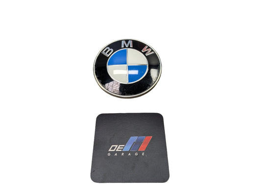 Genuine OEM BMW F39 F90 G20 G30 G80 M3 Bumper Hood Trunk Rear Round Emblem 74mm