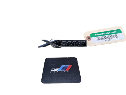 OEM BMW F07 F10 F12 F13 F30 F32 F33 F36 Trunk Lid X Drive Badge Emblem