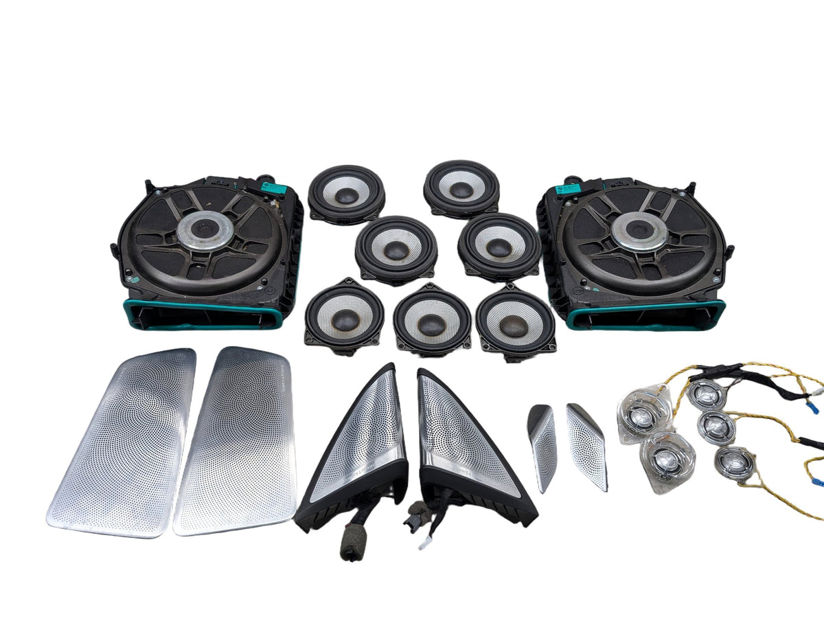 BMW G30 M5 F90 M550 540 530 Bower & Wilkins Speaker Subwoofers Tweeters SET