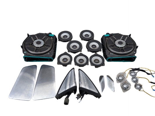 BMW G30 M5 F90 M550 540 530 Bower & Wilkins Speaker Subwoofers Tweeters SET