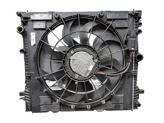 18-24 OEM BMW G01 G02 X3 X4 30i 30iX B46 Radiator Condenser Fan Shroud SET 400W