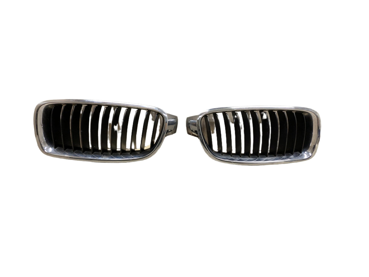 OEM BMW F30 F31 328 330 335 340 Front Left Right Upper Bumper Kidney Grilles SET