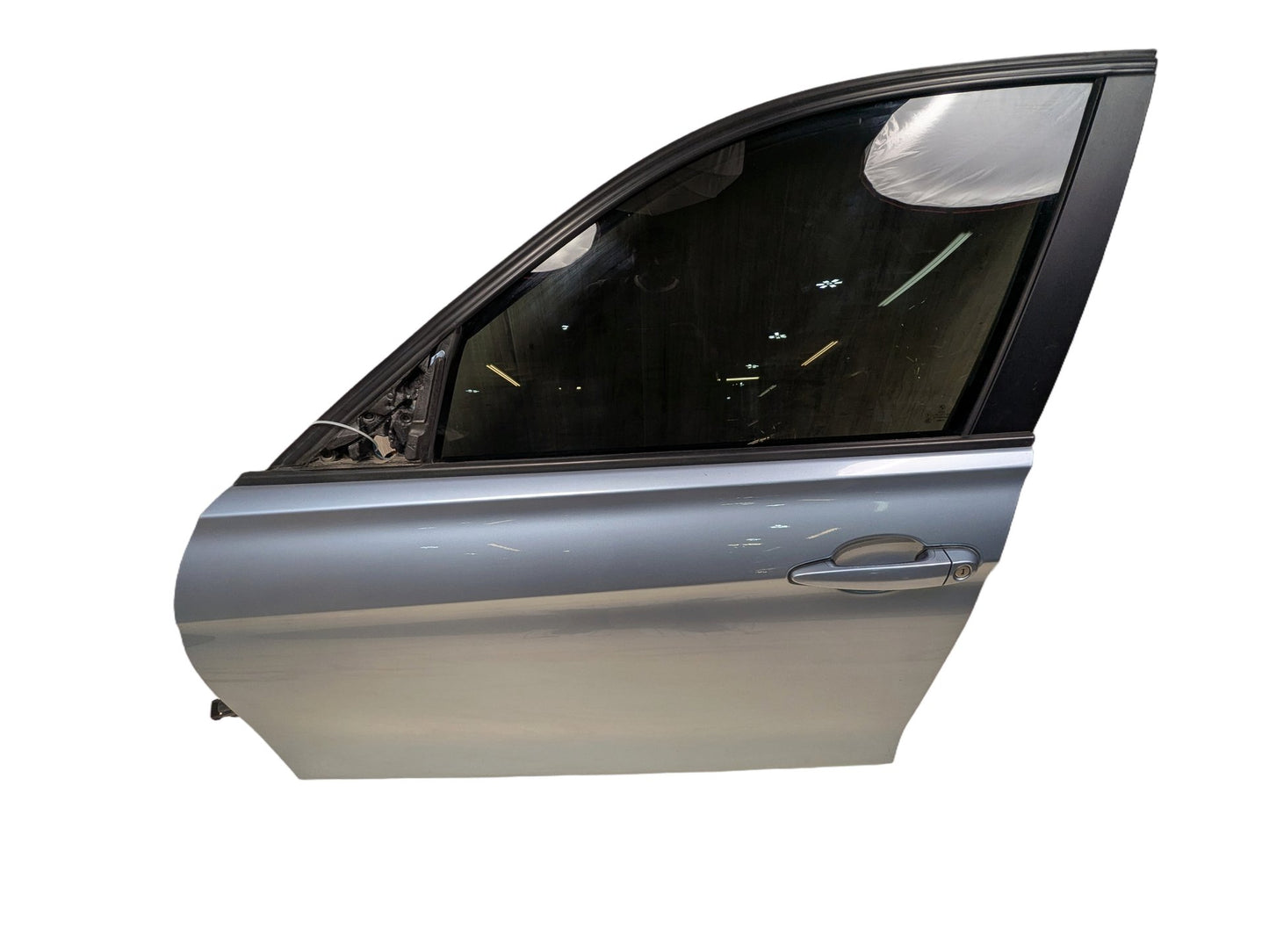 OEM BMW F30 F80 328 330 335 340 M3 Front Left Driver Door Shell Panel Blue B40 LIQUID BLUE METALLIC (B40)