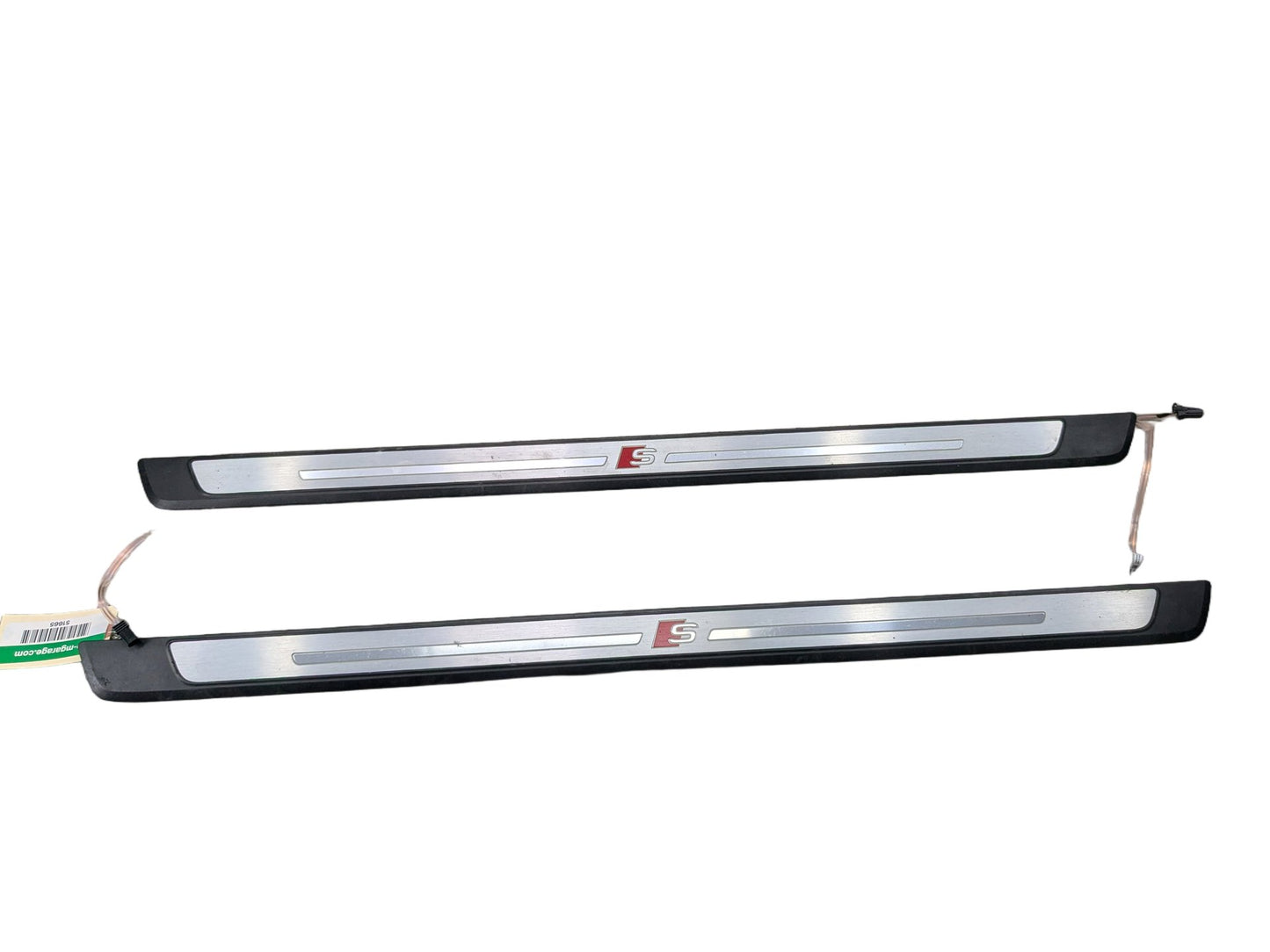 2018-2024 Audi S5 B9 Rear Left Right Scuff Plate Door Sill SET 8W6947417A S Line