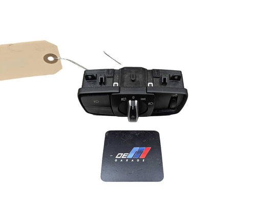 14-19 OEM BMW F15 F16 F85 X5 Headlight Switch Control Panel Light Module BLACK