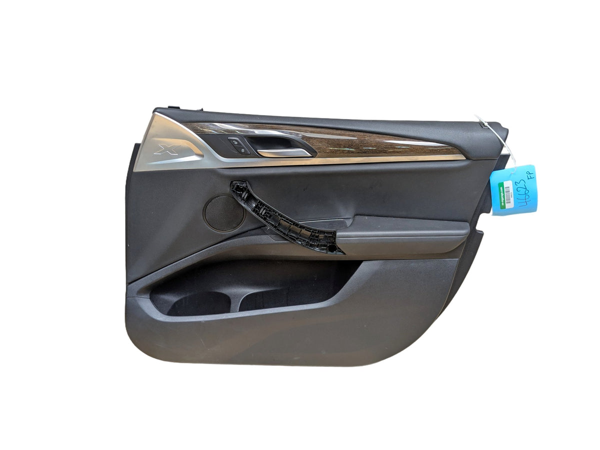 2019 BMW X3 G01 Front Right Passenger Interior Door Panel Card 7410282 18-23 OEM BMW G01 X3 FRONT RIGHT PASSENGER Side Door Panel Card Trim Cover Black OEM