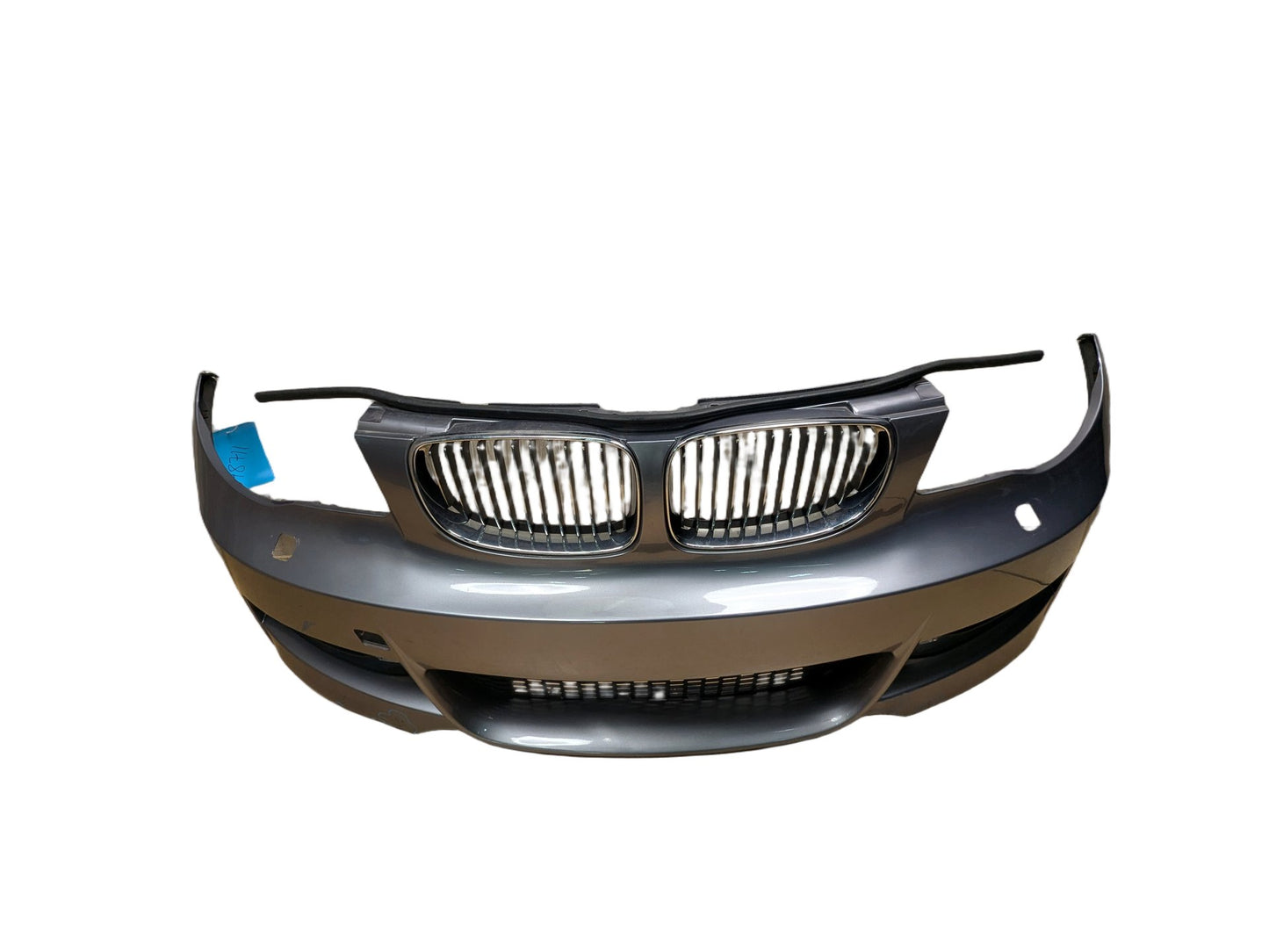AFTERMARKET 08-13 BMW E82 E88 135 M SPORT Front Bumper Cover w/ Grilles Gray A52