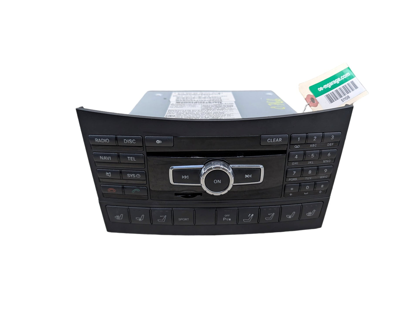 2009-2017 Mercedes-Benz E550 E-Class A207 Car Stereo Radio Reciever Headunit Head Unit A2129005818