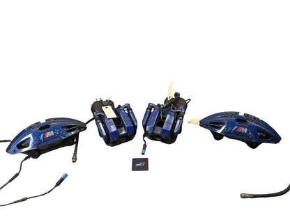 OEM BMW G20 G22 G23 M240 M340 M440 Front Rear Left Right Brake Calipers Blue SET
