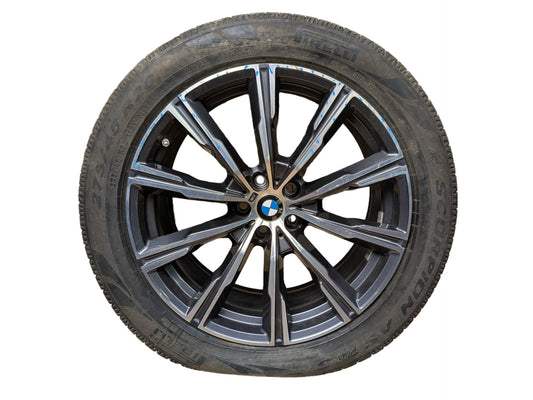 19-25 OEM BMW G05 G06 X5 X6 Wheel Rim 20x9" ET35 5x112 Star Spoke Style 740M