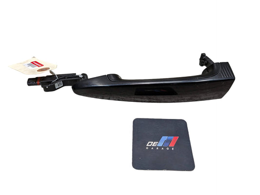 12-18 OEM BMW F30 F82 M4 M3 COMFORT ACCESS Front LEFT Driver Door Handle Black