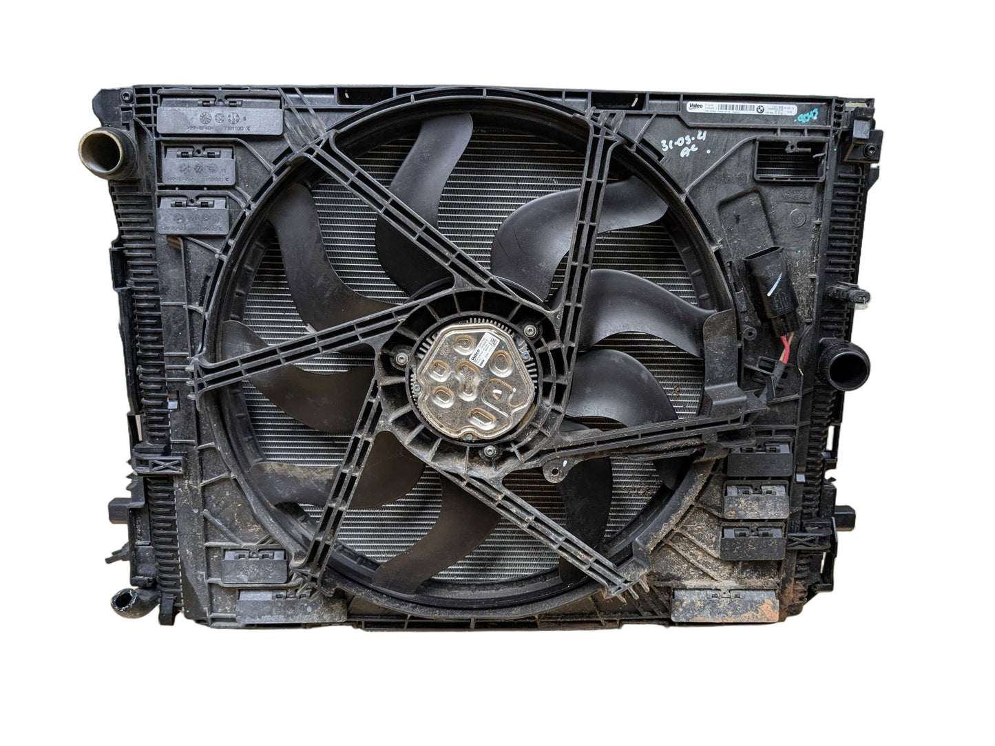OEM BMW G20 G22 G26 G42 330 430 B46 Radiator Condenser Cooling Fan Assembly 500W