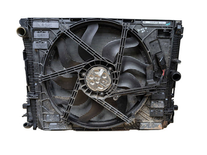 OEM BMW G20 G22 G26 G42 330 430 B46 Radiator Condenser Cooling Fan Assembly 500W