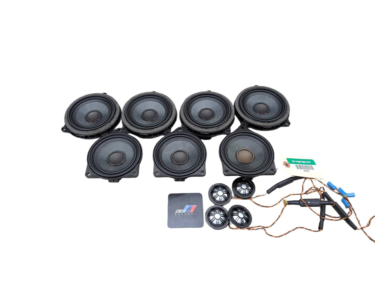 2015 BMW X3 F25 Speakers SET 9209185 11-17 OEM BMW F25 X3 Stereo Audio Speakers Tweeters Subwoofers Top HiFi SET OEM
