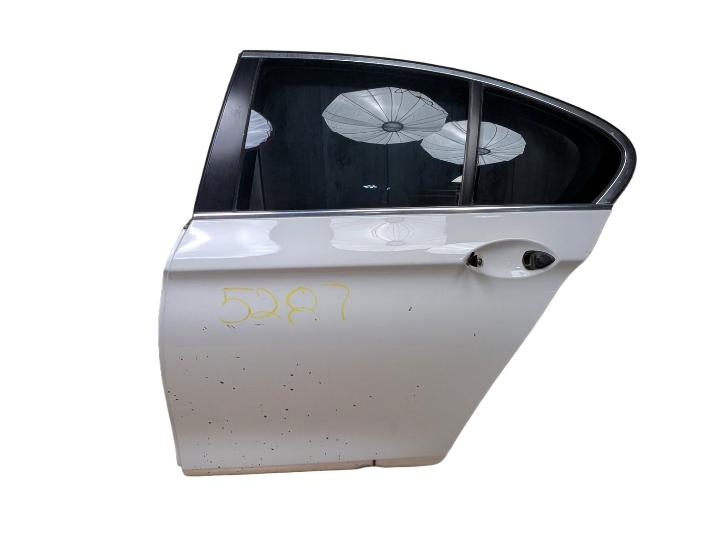 *11-16 OEM BMW F10 535 M5 Sedan Rear Driver Side Door Shell Panel White 300 White 300