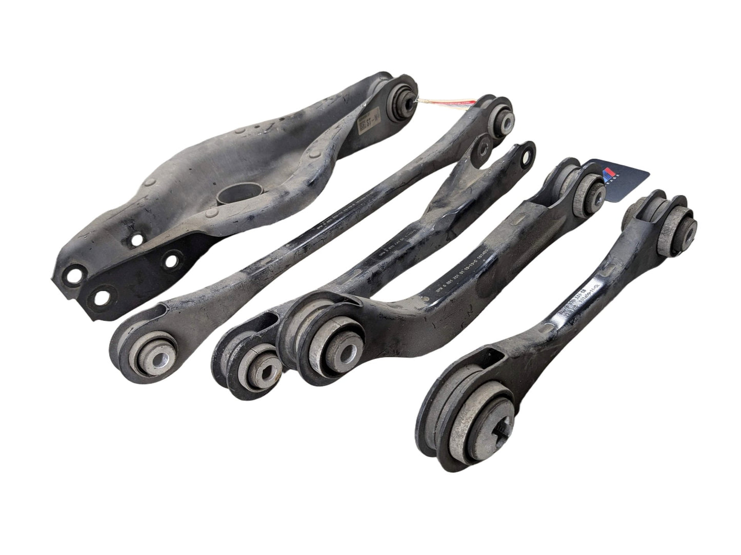 2020 BMW 330i G20 Rear Right Passenger Control Arms SET 6884694 19-24 OEM BMW G20 G22 G26 Rear Right Passenger Side Upper Lower Control Arm SET