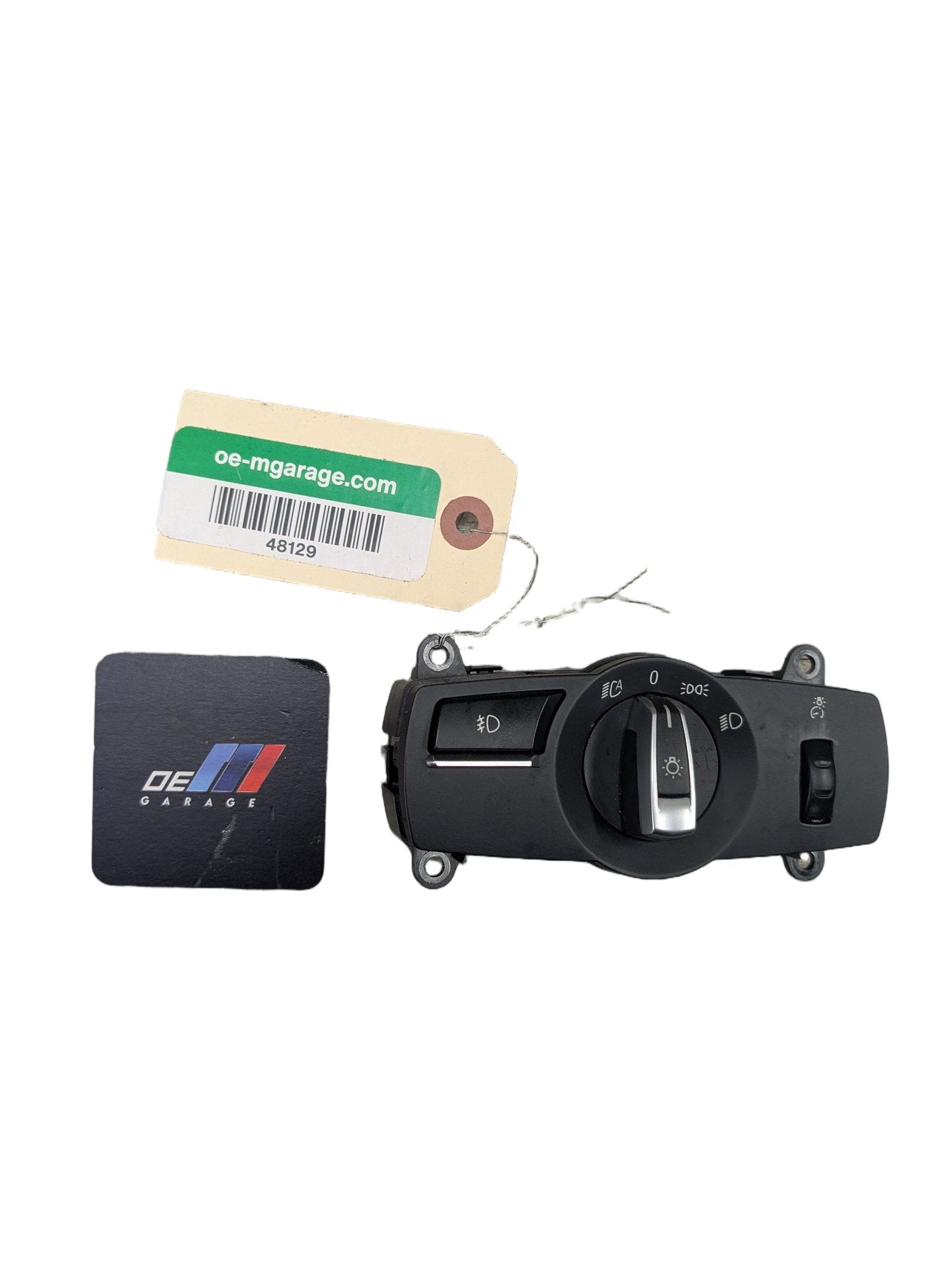 10-18 OEM BMW F13 F10 F06 F25 Headlight Switch Control Panel Light Module BLACK