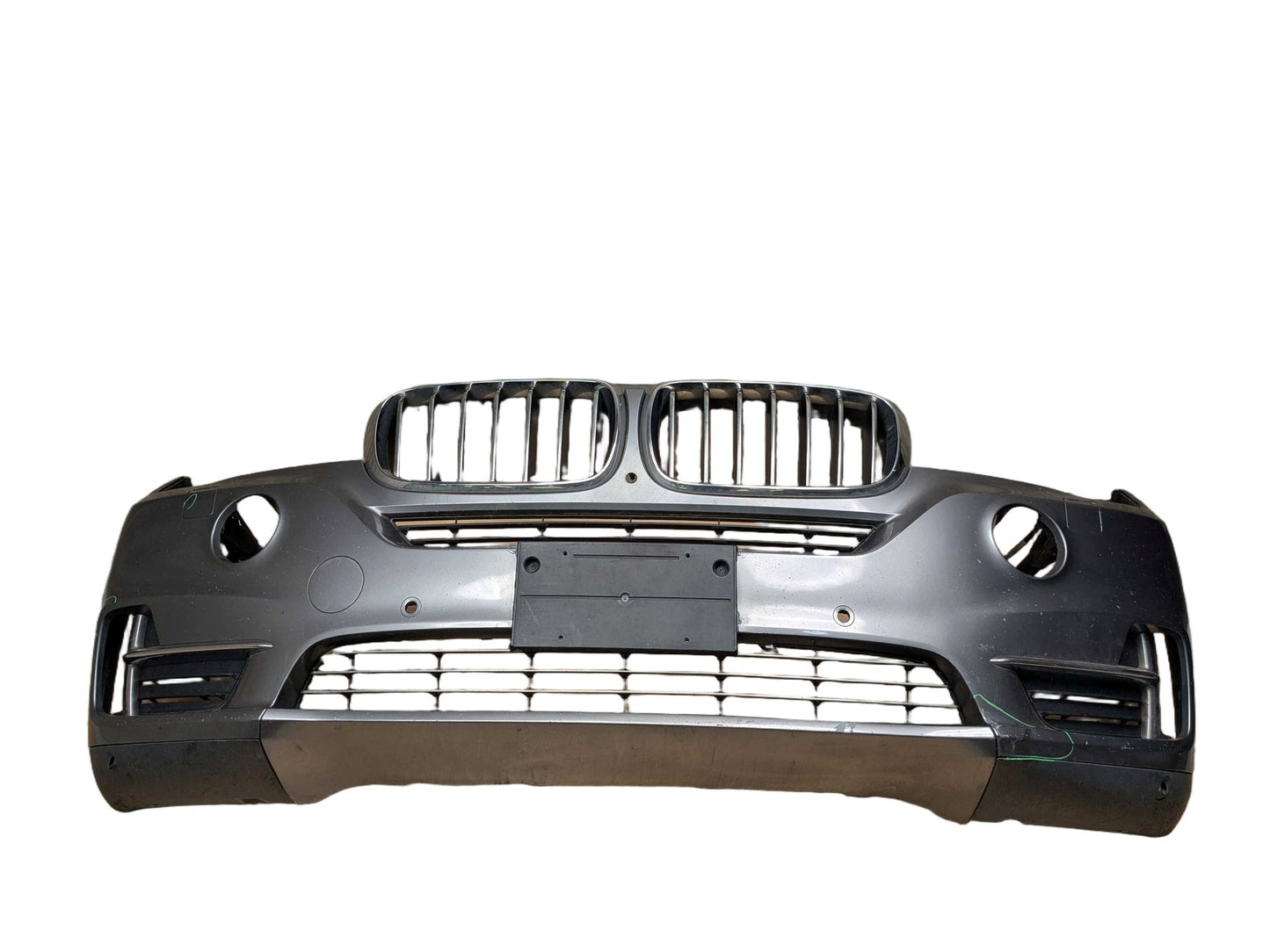 *14-18 OEM BMW F15 X5 Front Bumper Cover w/ Upper Lower Grilles Gray A52 SPACEGRAU METALLIC (A52)