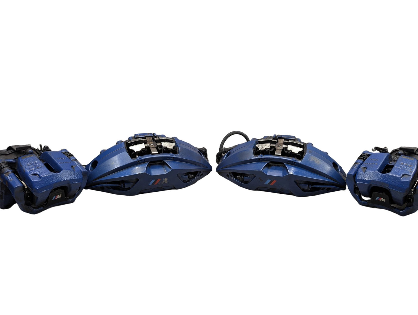 17-23 OEM BMW G30 540 M550 Front Rear Left Right Brake M SPORT Calipers SET Blue