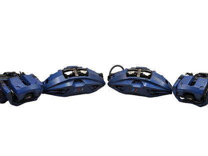 17-23 OEM BMW G30 540 M550 Front Rear Left Right Brake M SPORT Calipers SET Blue