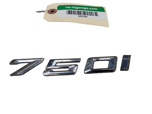 16-22 OEM BMW G11 G12 750i Front Fender 750i Liftgate Trunk Lid Badge/ Letters