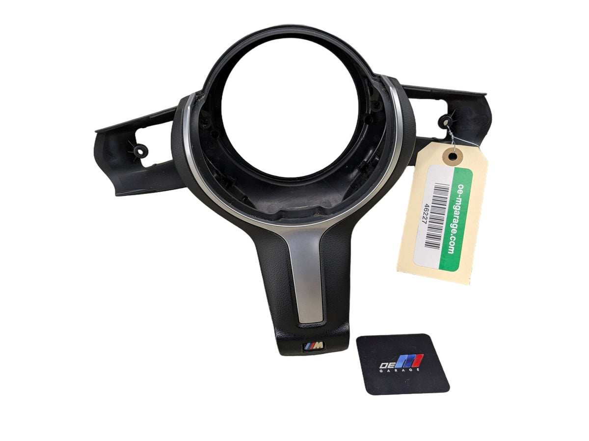 14-19 OEM BMW F15 F16 X5 X6 M SPORT Steering Wheel Trim Bezel Cover