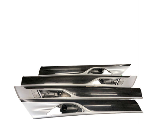 16-19 OEM BMW G11 G12 740 750 M760 Front Rear Left Right Door Trims SET (4)