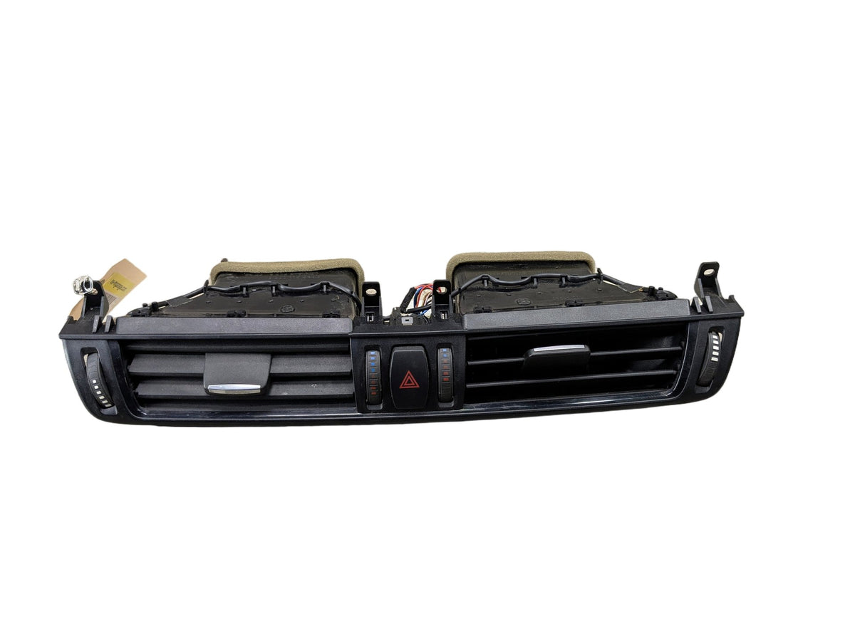 14-18 OEM BMW F15 F16 X5 X6 Dash Center Dashboard Hazard Button Fresh Air Grille