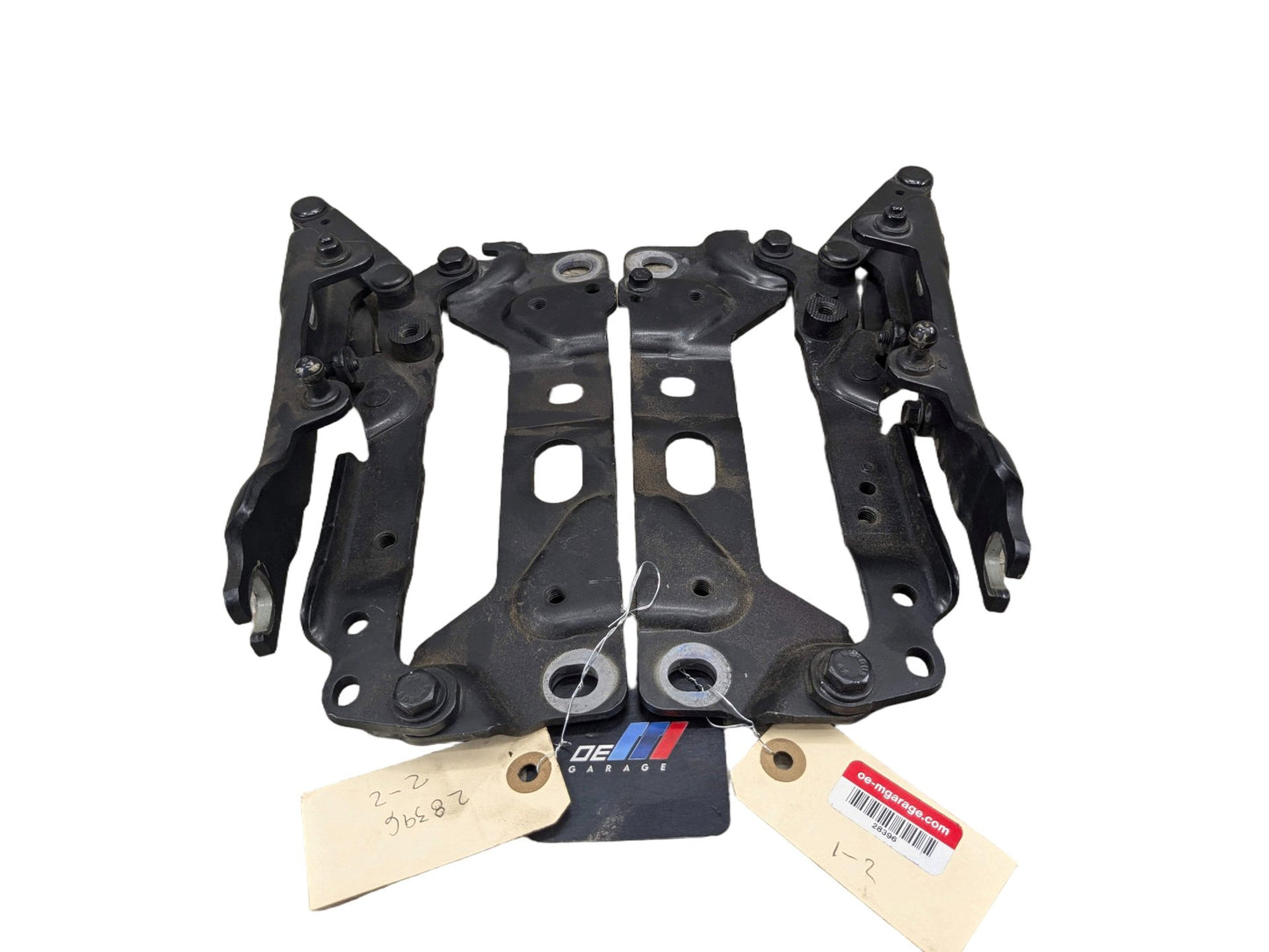 09-15 OEM BMW F01 F02 740 750 760 Hood Bonnet Left Right Side Hood Hinges SET