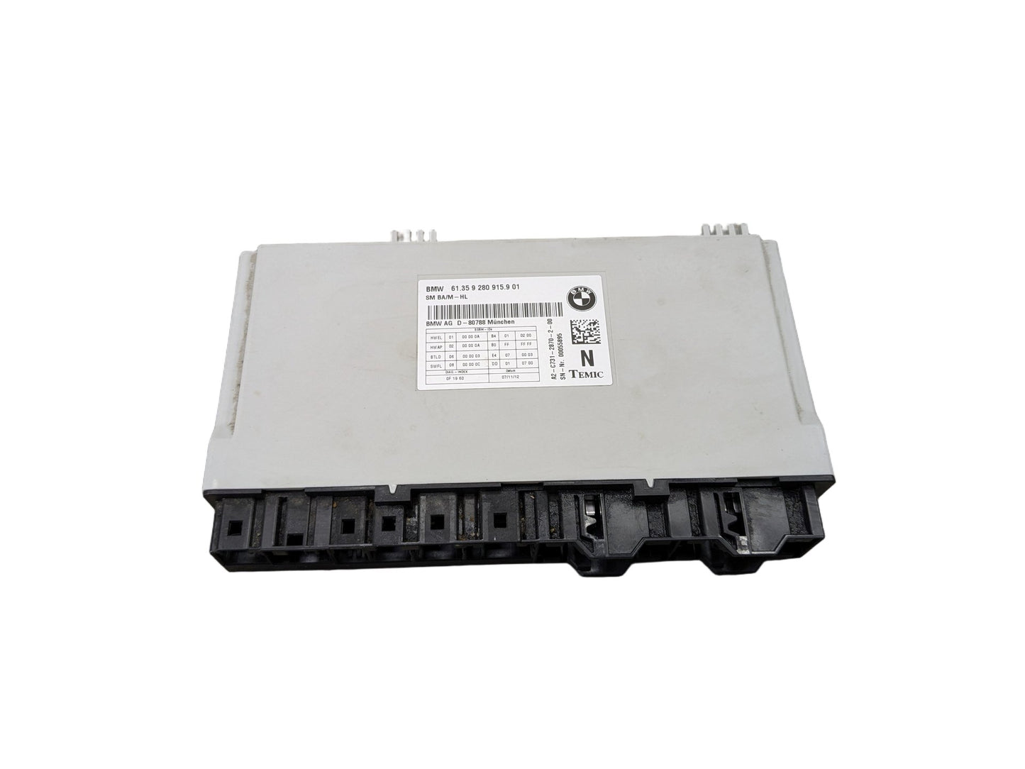 2011-2016 BMW 528i F10- Front Seat Control Module PN: 9280915