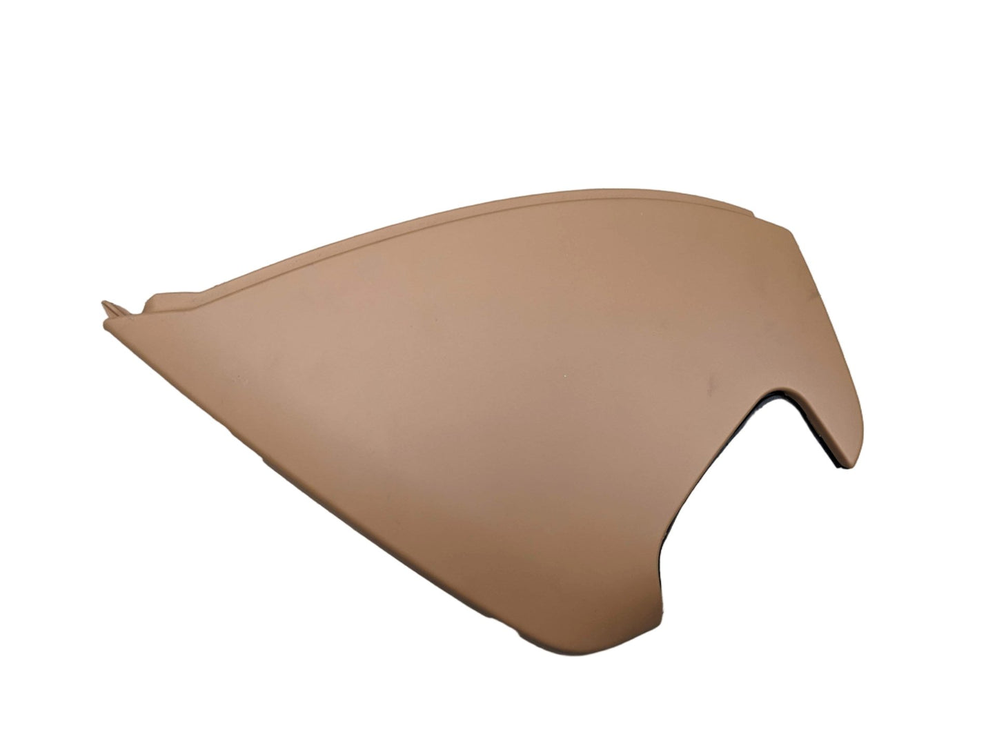 10-16 OEM Porsche Panamera Dashboard Left Driver Side End Cap Trim Cover Beige
