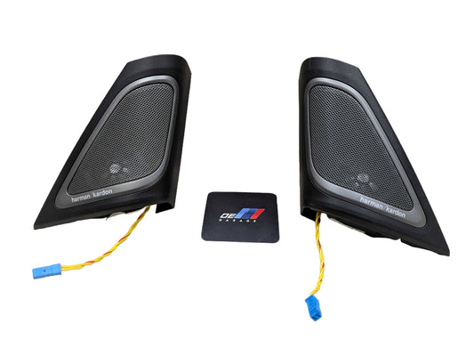 OEM BMW G11 G12 740 750 HARMAN Audio Sound Door Speaker Tweeters PAIR