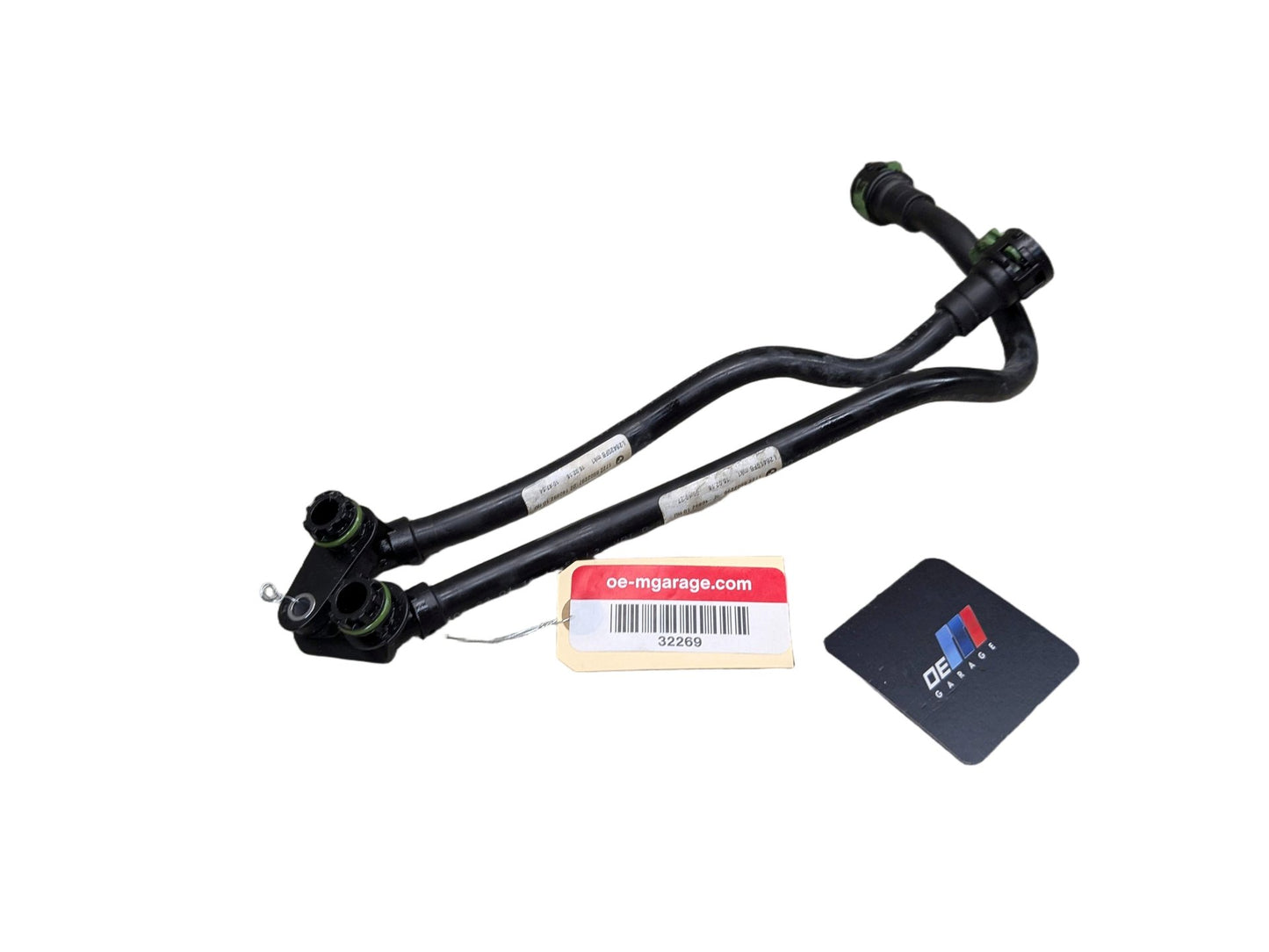 16-19 OEM BMW G12 G30 540dX 740 Transmission Oil Cooler Hose Pipe Lines B57 B58