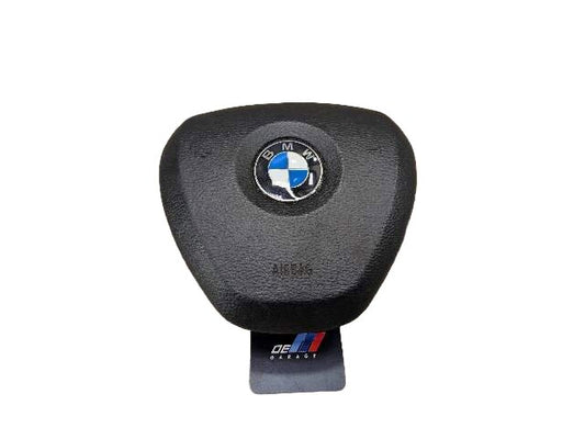14-19 OEM BMW F15 F16 X5 X6 Front Driver Steering Wheel Airbag Air Bag Black