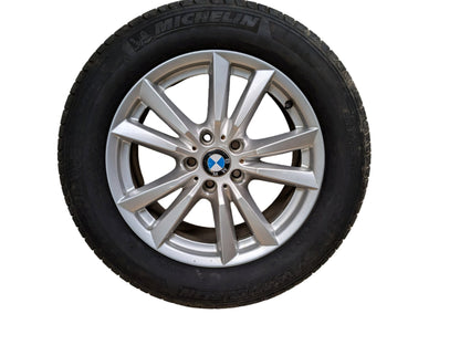 14-18 OEM BMW F15 X5 Wheel Rim 18x8.5 ET46 5x120 LA Double Spoke Style 446
