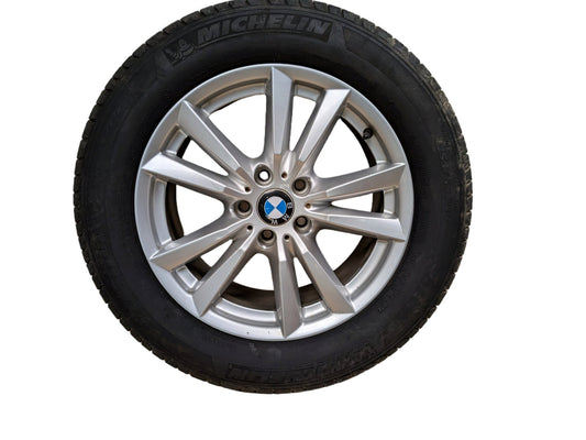14-18 OEM BMW F15 X5 Wheel Rim 18x8.5 ET46 5x120 LA Double Spoke Style 446