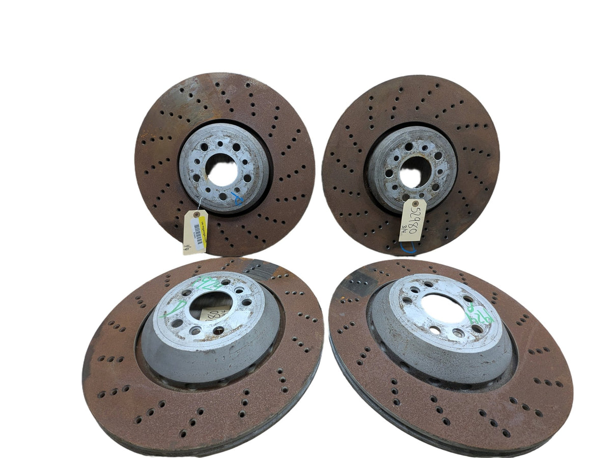 2020-2024 BMW X3 F97 Front Rear Left Right Brake Disc Rotors SET 8054825