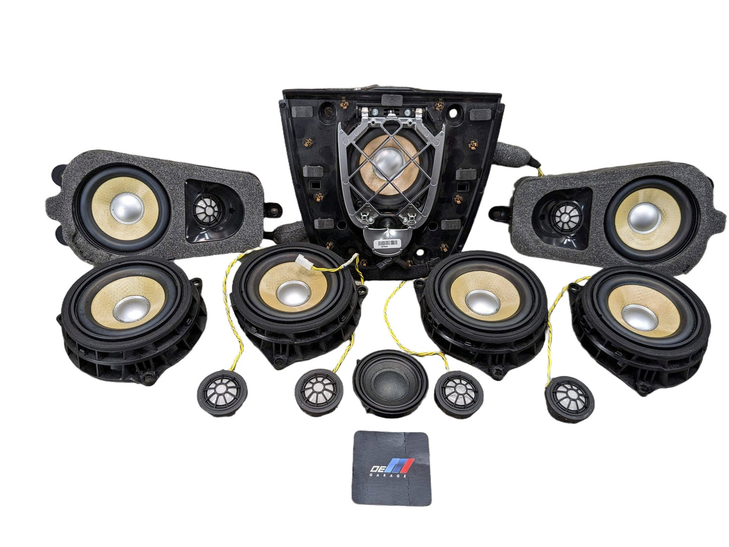 OEM BMW F15 F16 F85 X5 X6 M Audio Sound Speakers Tweeters Bang & Olufsen SET