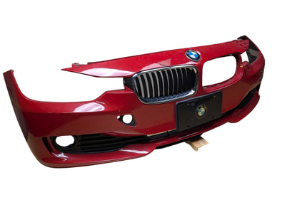 NOTE* 12-15 OEM BMW F30 F31 328 335 BASIS Front Bumper Cover w/ Grilles Red A75 MELBOURNEROT METALLIC (A75)