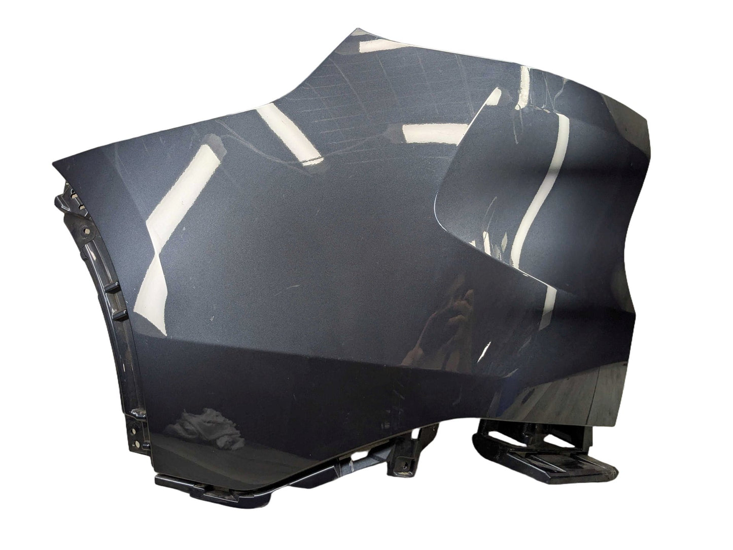 19-23 OEM BMW G05 X5 Rear Left Driver Side Bumper Cover Assembly Gray C27 ARKTIKGRAU BRILLANTEFFEKT (C27)