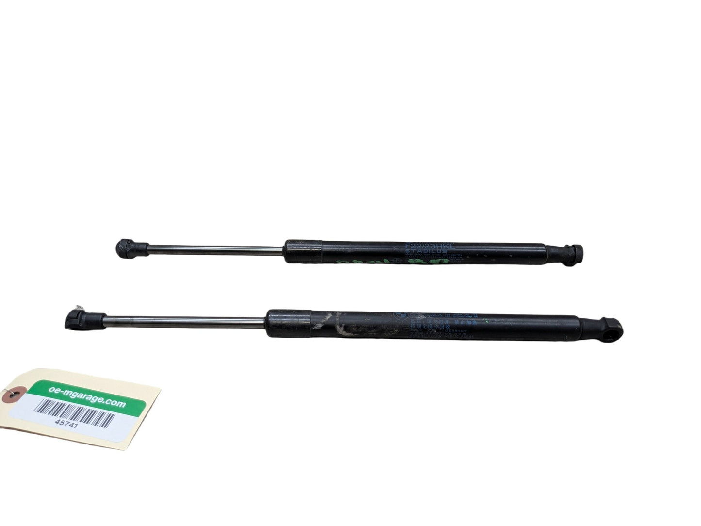 14-20 OEM BMW F22 F23 F87 M2 Rear Left Right Trunk Lid Spring Strut Shocks SET