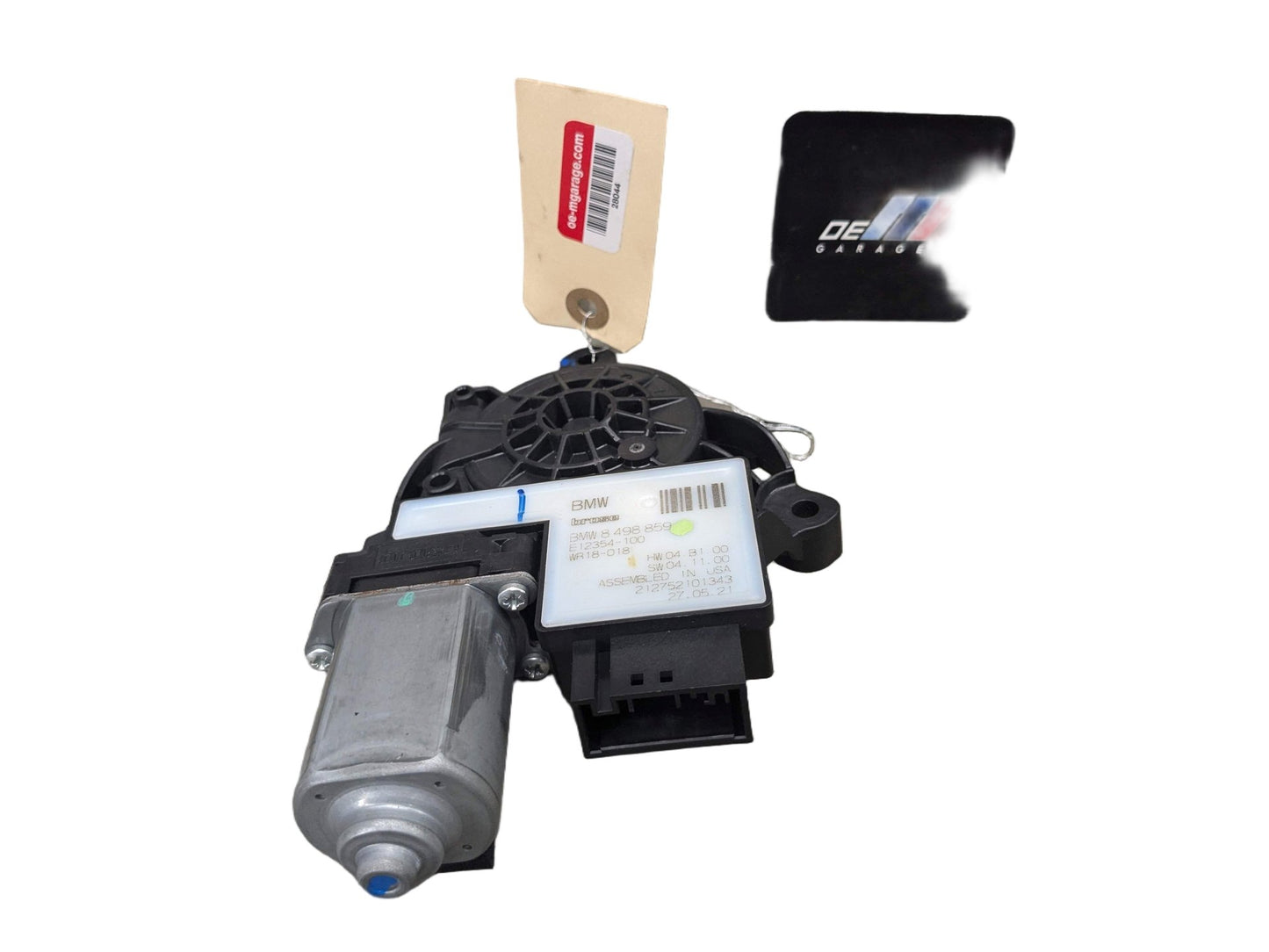 2021 BMW 330i G20 Front Left Driver Door Window Glass Regulator Motor 8498859 OEM BMW G20 G80 330 M340 M3 FRONT Left Driver Side Door Window Regulator Motor