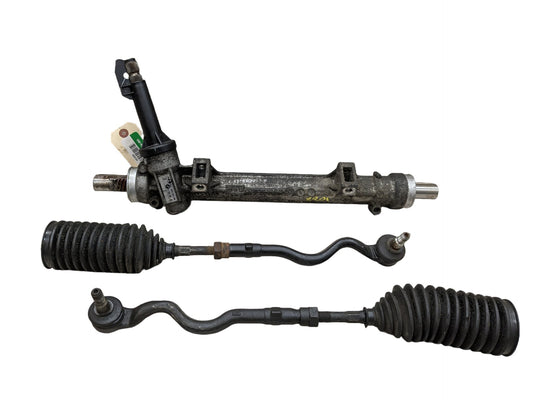 03-08 OEM BMW E85 E86 Z4 Power Steering Gear Rack & Pinion ZF w/ Tie Rods SET