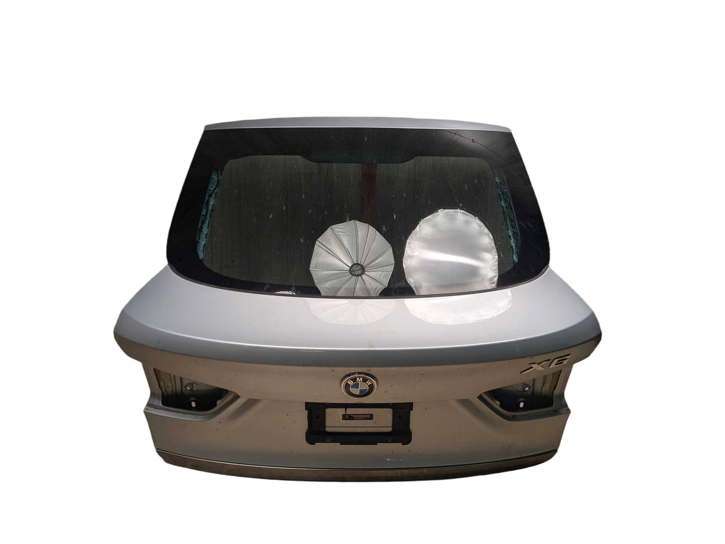 15-19 OEM BMW F16 F86 X6 X6M Rear Liftgate Tailgate Trunk Lid Door Shell Silver Silver GLACIERSILBER METALLIC (A83)