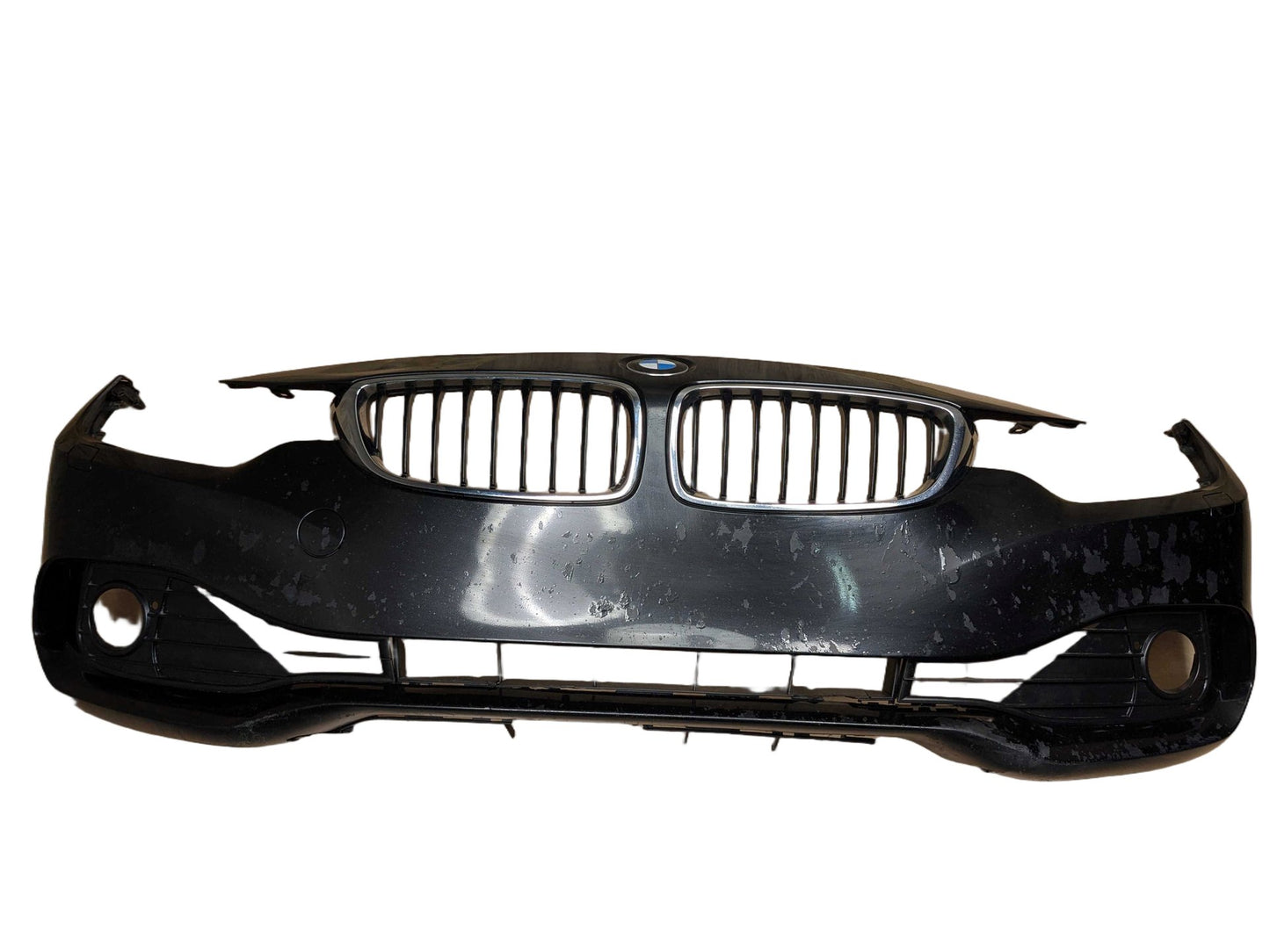 NOTE* OEM BMW F32 F33 F36 428 430 435 440 Front Bumper Cover w Grilles Black 475 BLACK SAPPHIRE METALLIC (475)