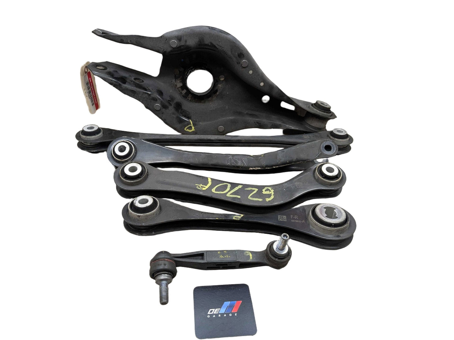 2022 BMW 330i G42 Rear Right Passenger Control Arms SET 6884694 OEM BMW G20 G22 G23 G26 G29 G42 Rear Right Passenger Upper Lower Control Arm SET