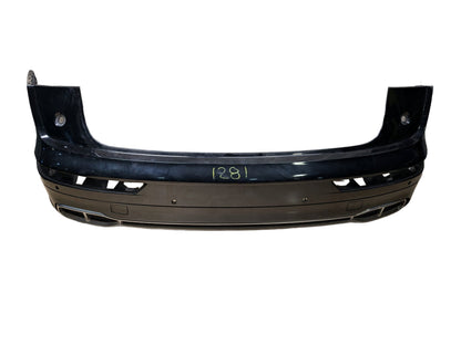 18-20 OEM AUDI Q5 SQ5 Rear Upper Lower Bumper Cover w/ Diffuser Black Black 0E/ Y9T